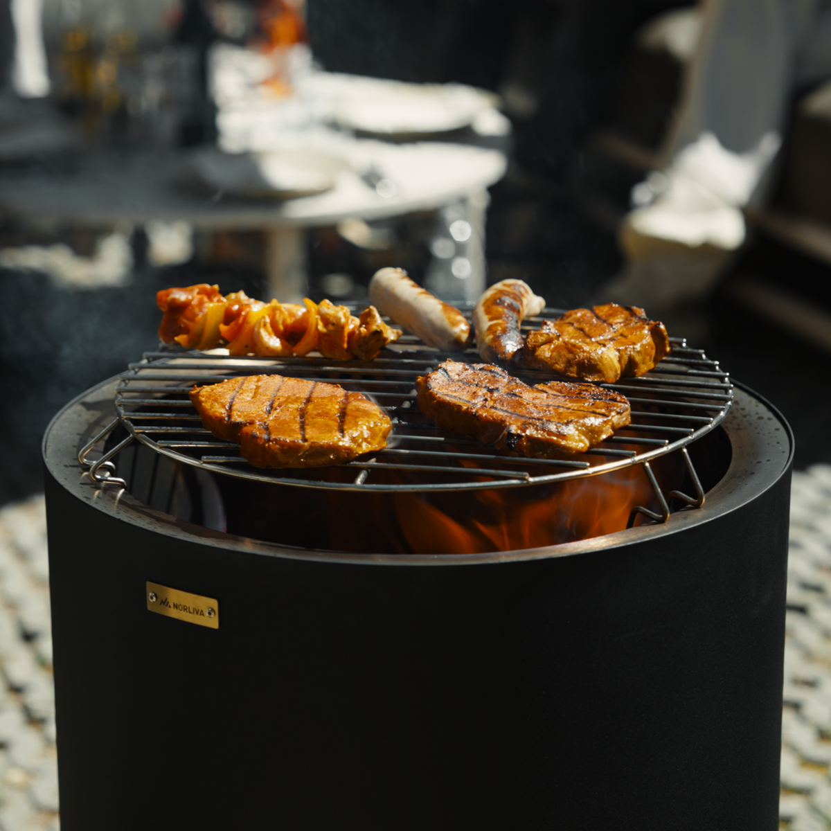 Set: Skara + lock + grillgaller
