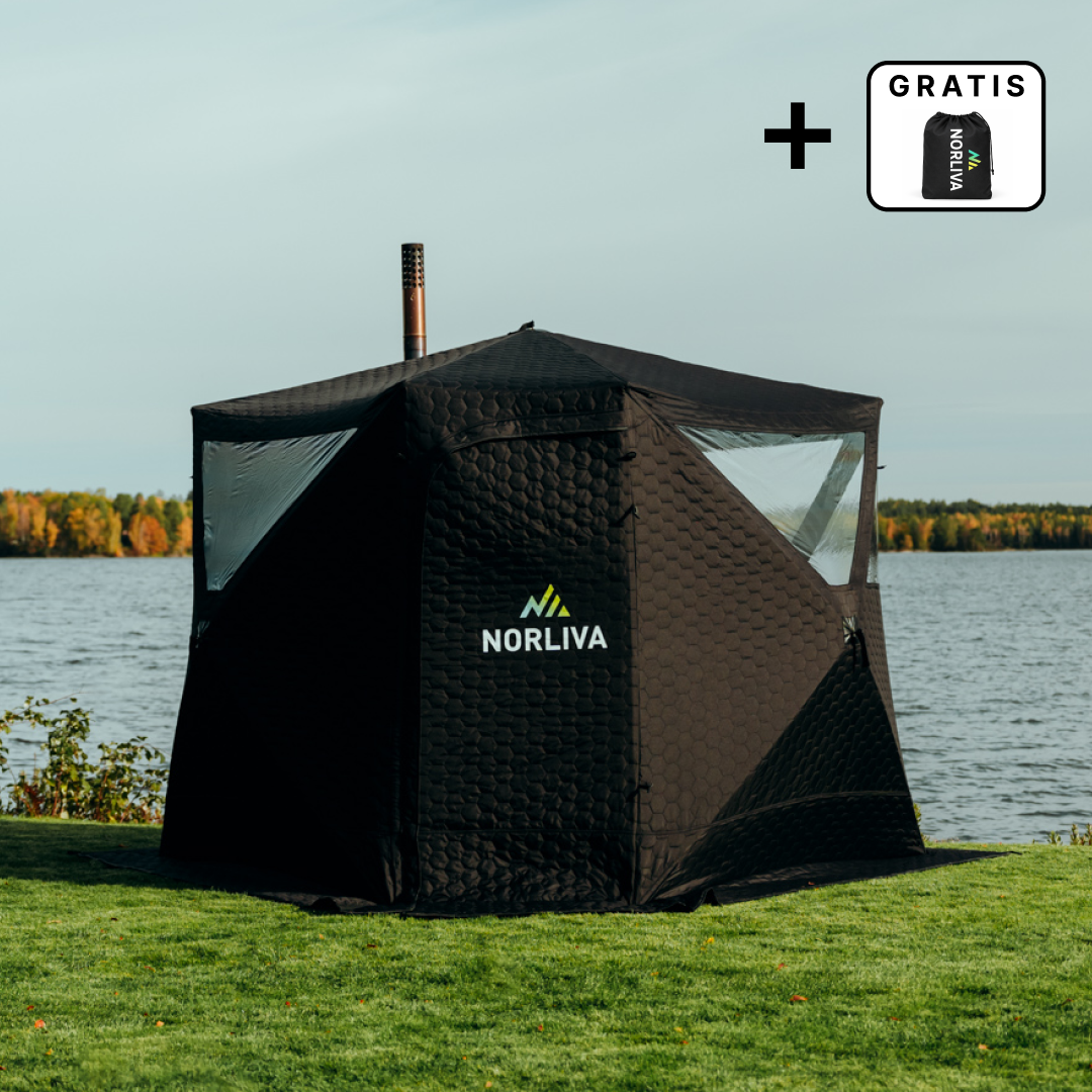 Mobilt bastutält Dalen 3.0 med bastuugn