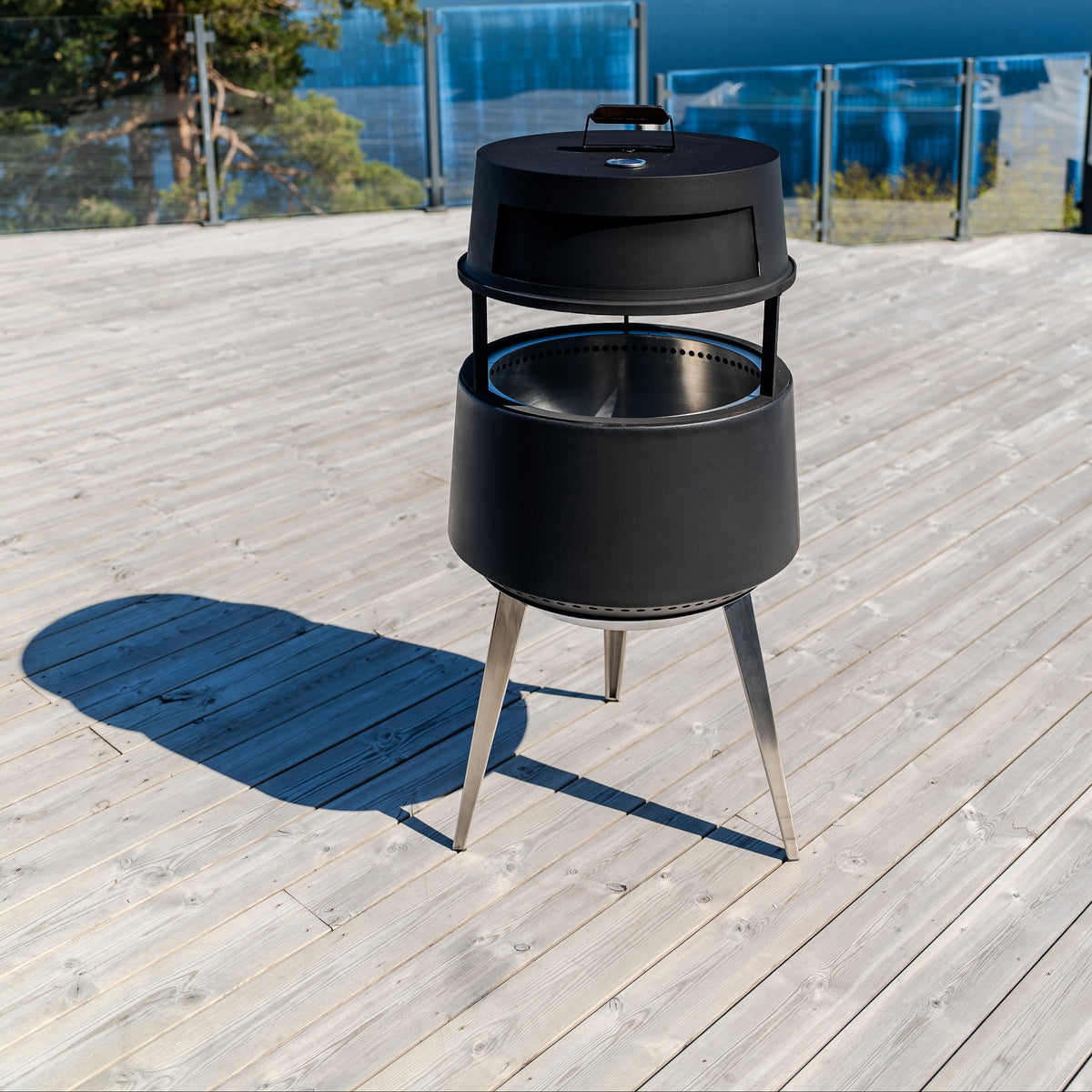 Set: Juna Pluss + lock + grill med stekhäll + pizzaugnstillsats