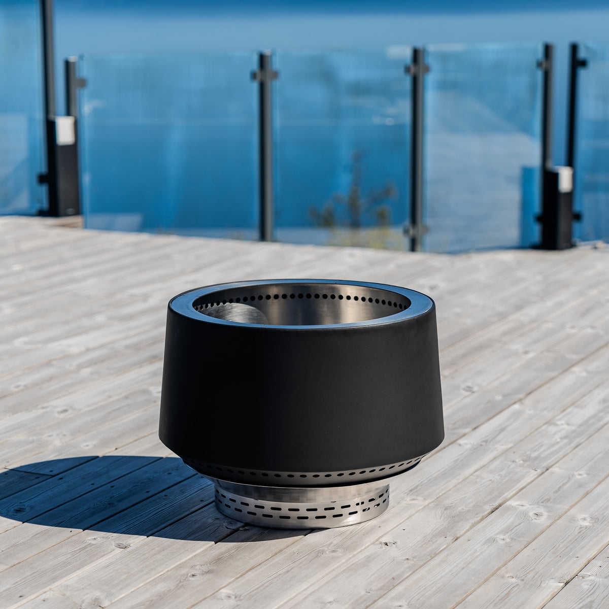 Set: Juna + grill med stekhäll + lock