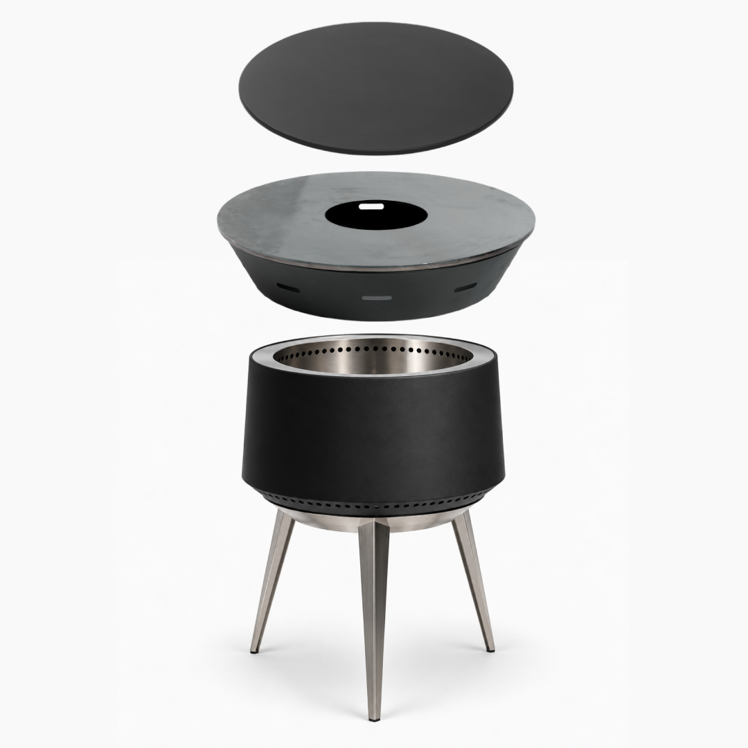 Set: Juna Pluss + grill med stekhäll + lock