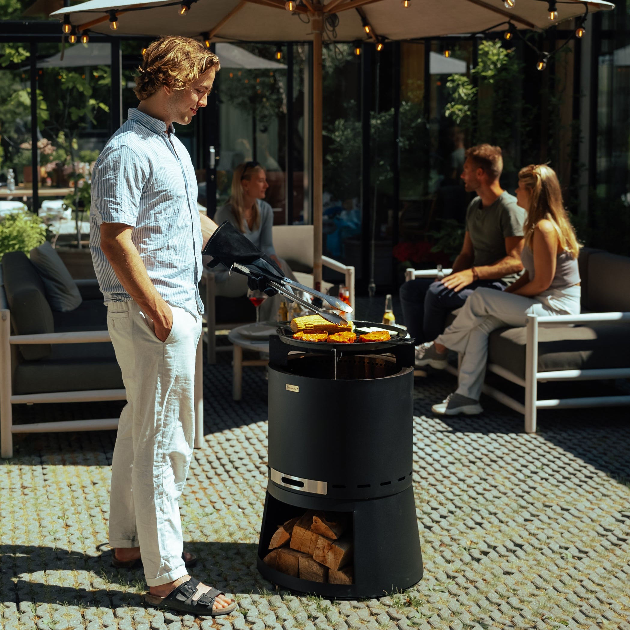 Grillgaller i gjutjärn Skara