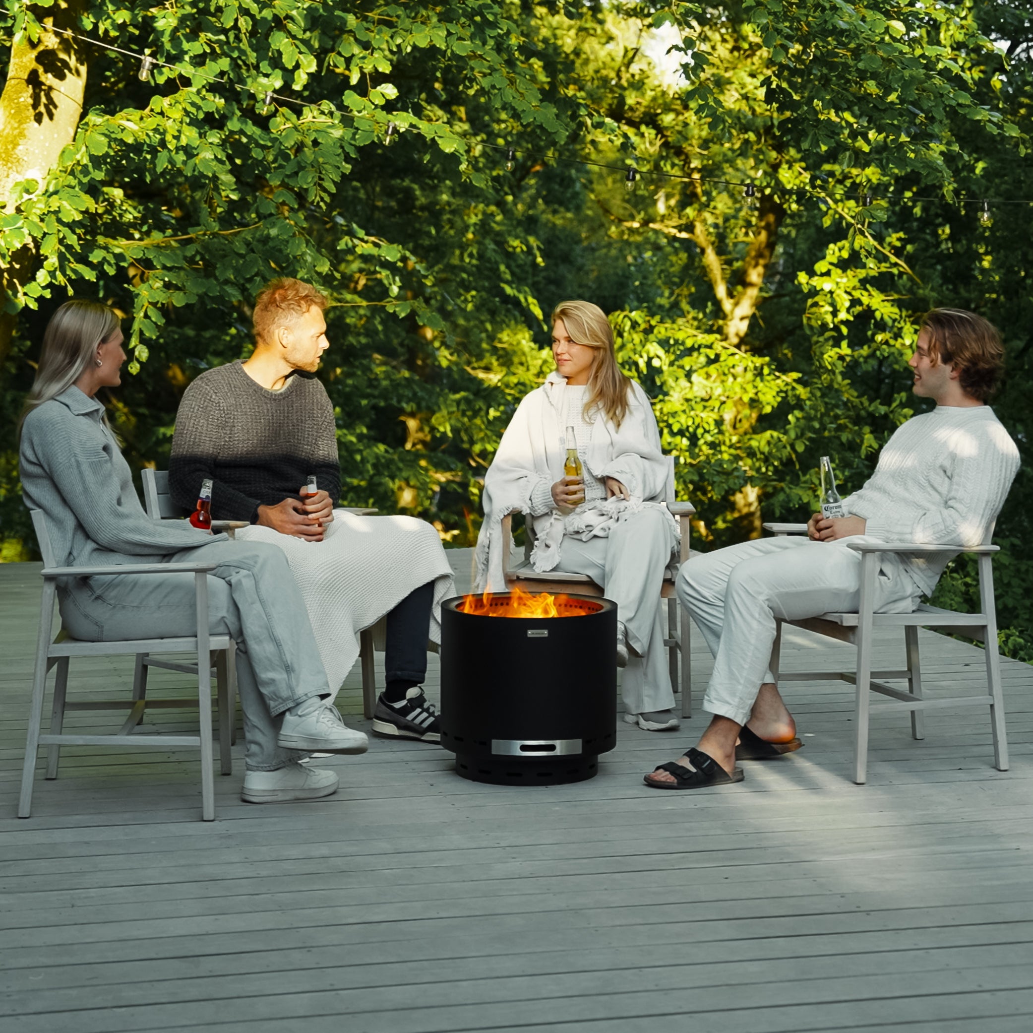 Set: Skara + eldgrill + lock