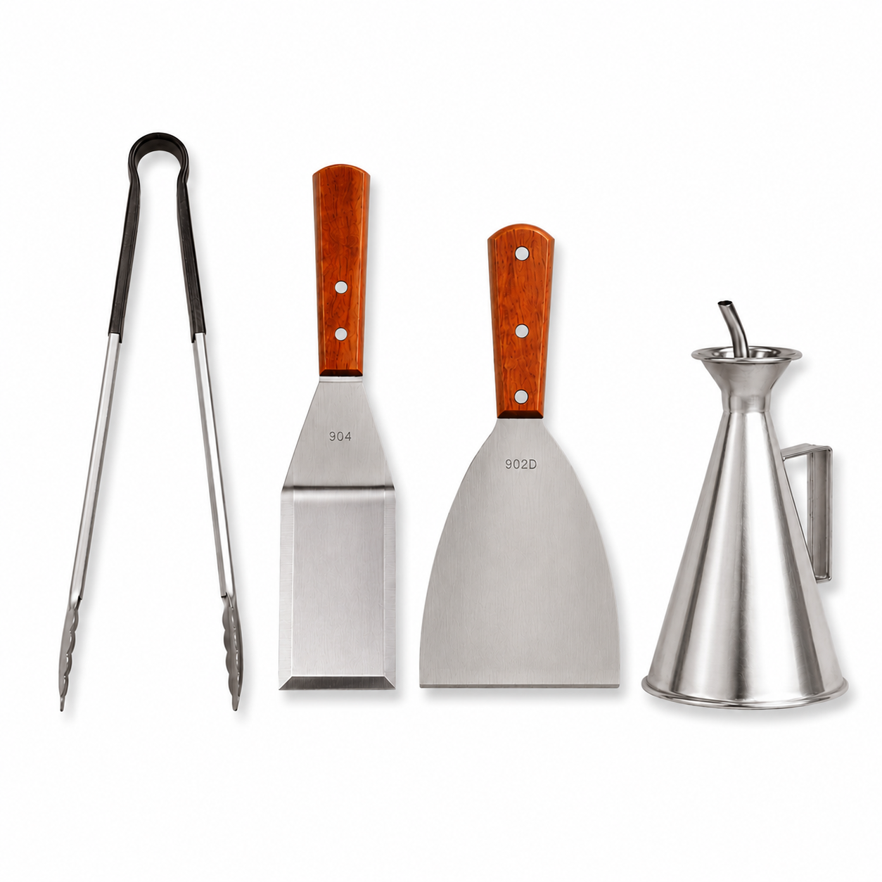 Grilltillbehörsset, 4 delar