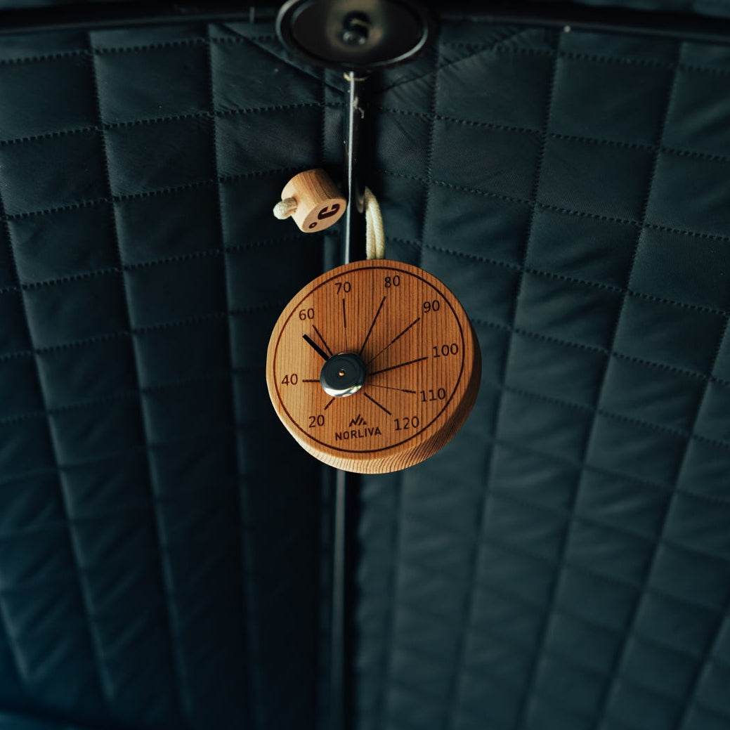 Bastutermometer, upphängningsbar