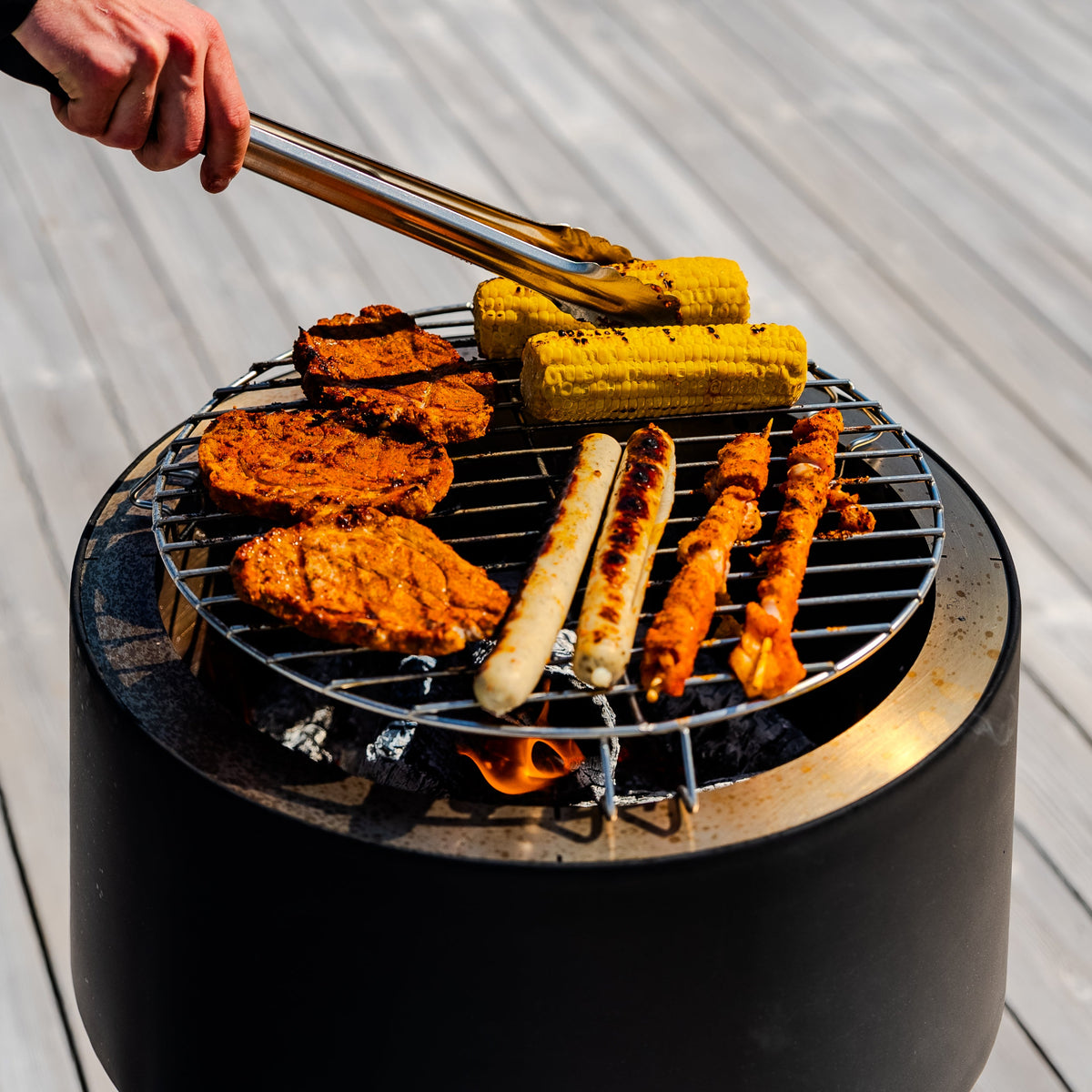 Set: Juna + lock + grillgaller