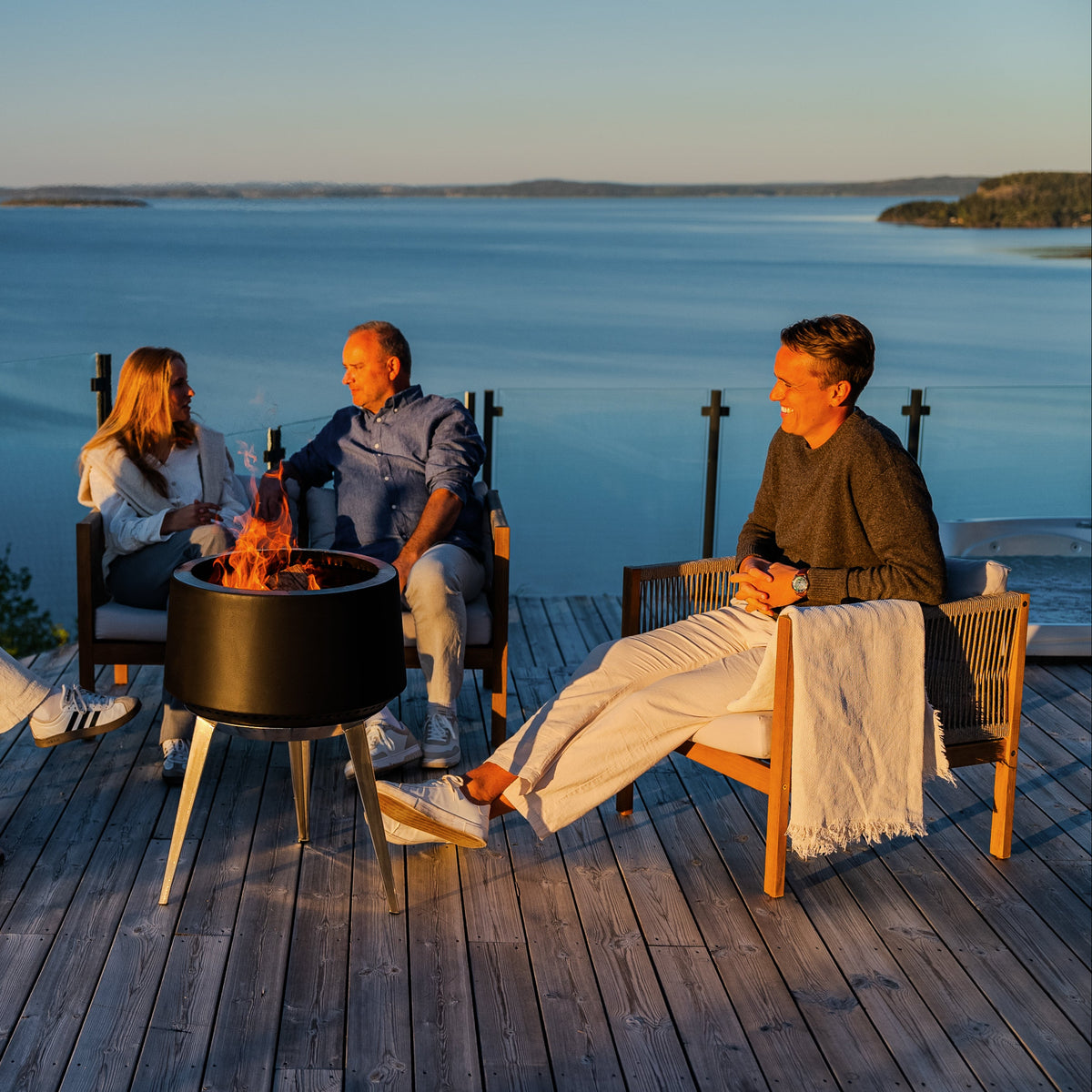 Set: Juna Pluss + lock + grill med stekhäll + pizzaugnstillsats