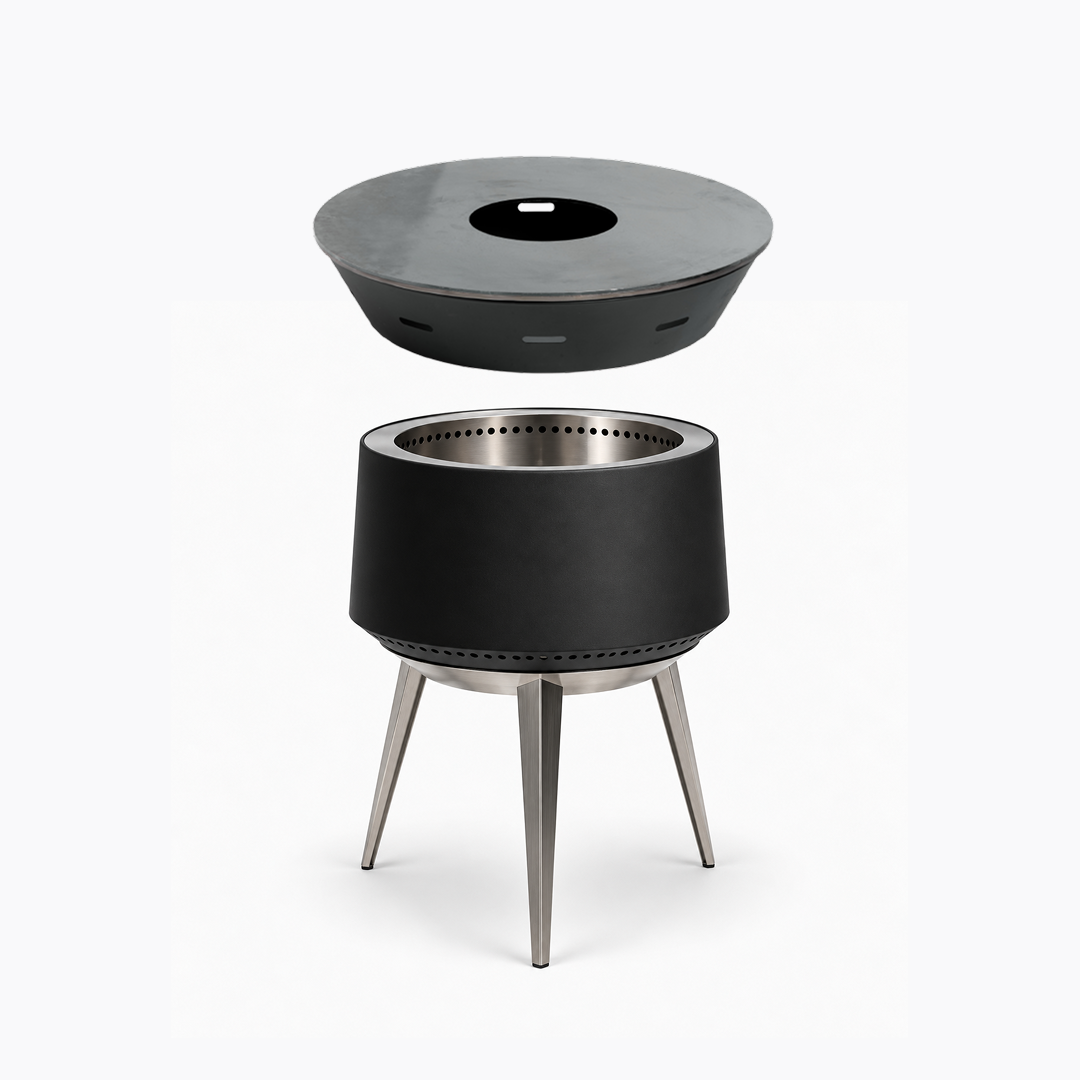 Set: Juna Pluss + grill för eldfat
