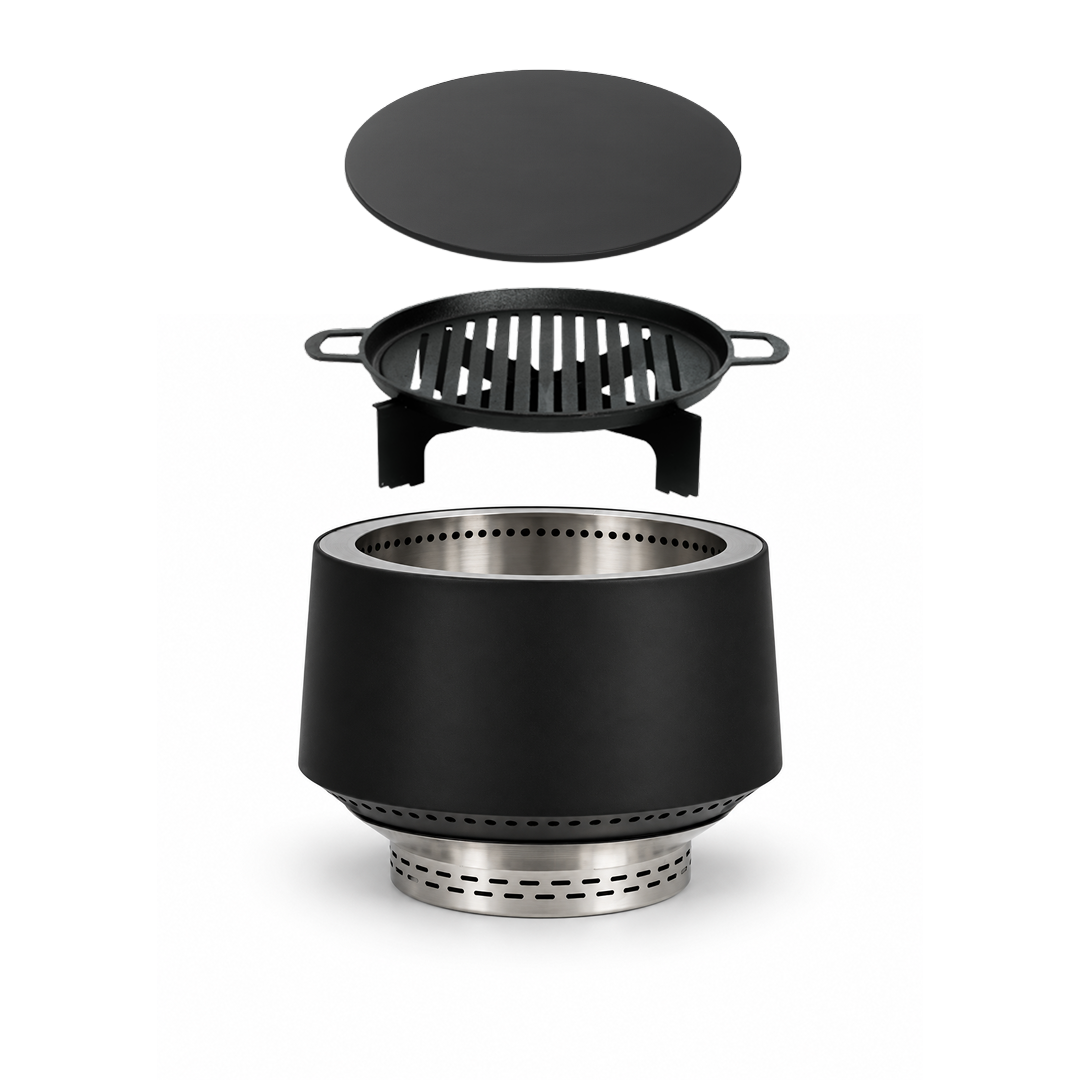 Set: Juna + lock + grillgaller i gjutjärn