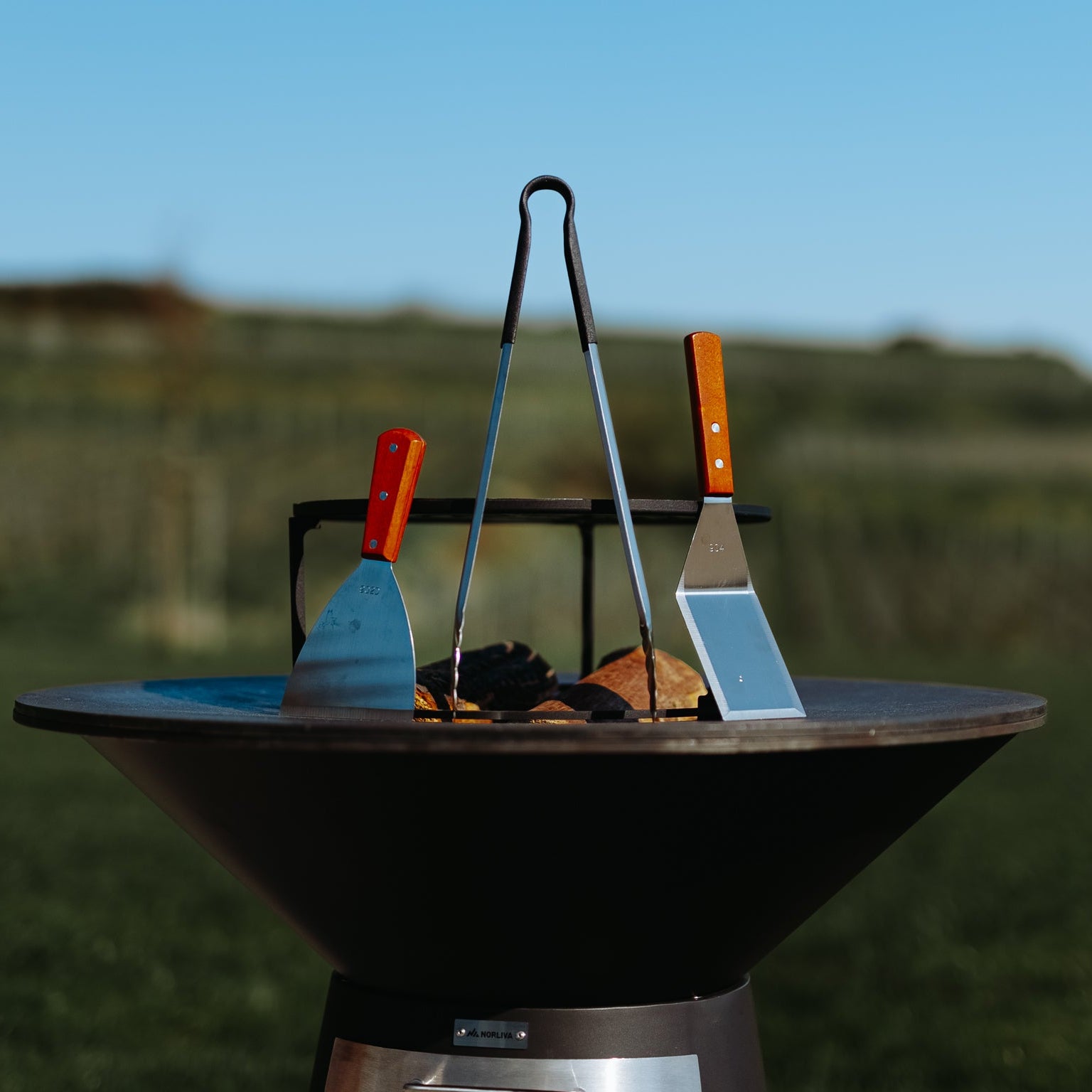 Grilltillbehörsset, 4 delar