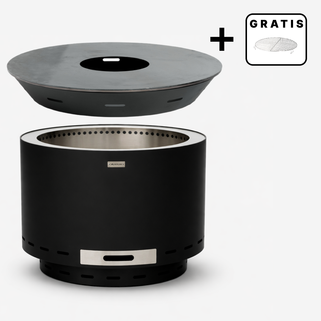 Set: Lunda + eldplatsbyggd grill