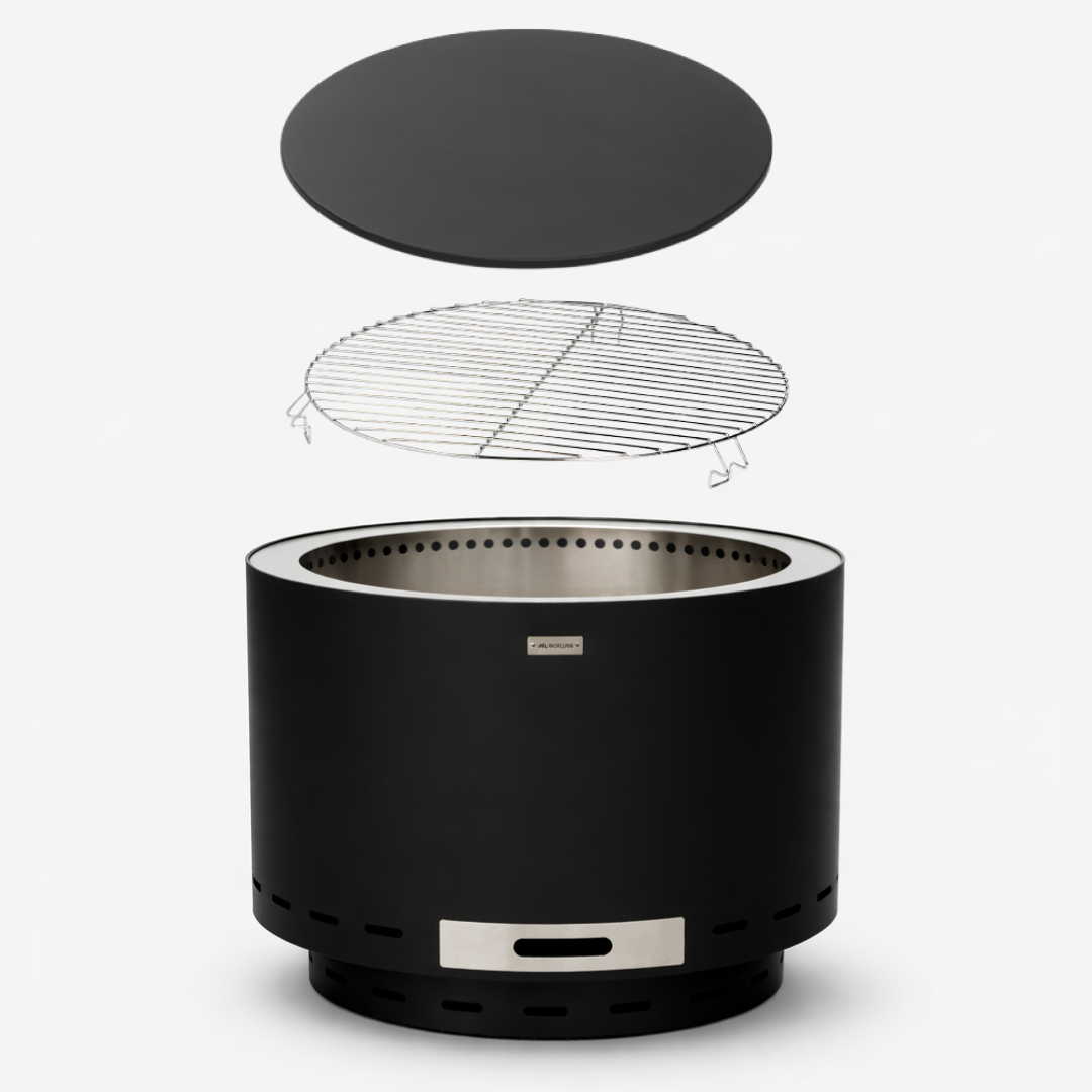 Set: Lunda + lock + grillgaller