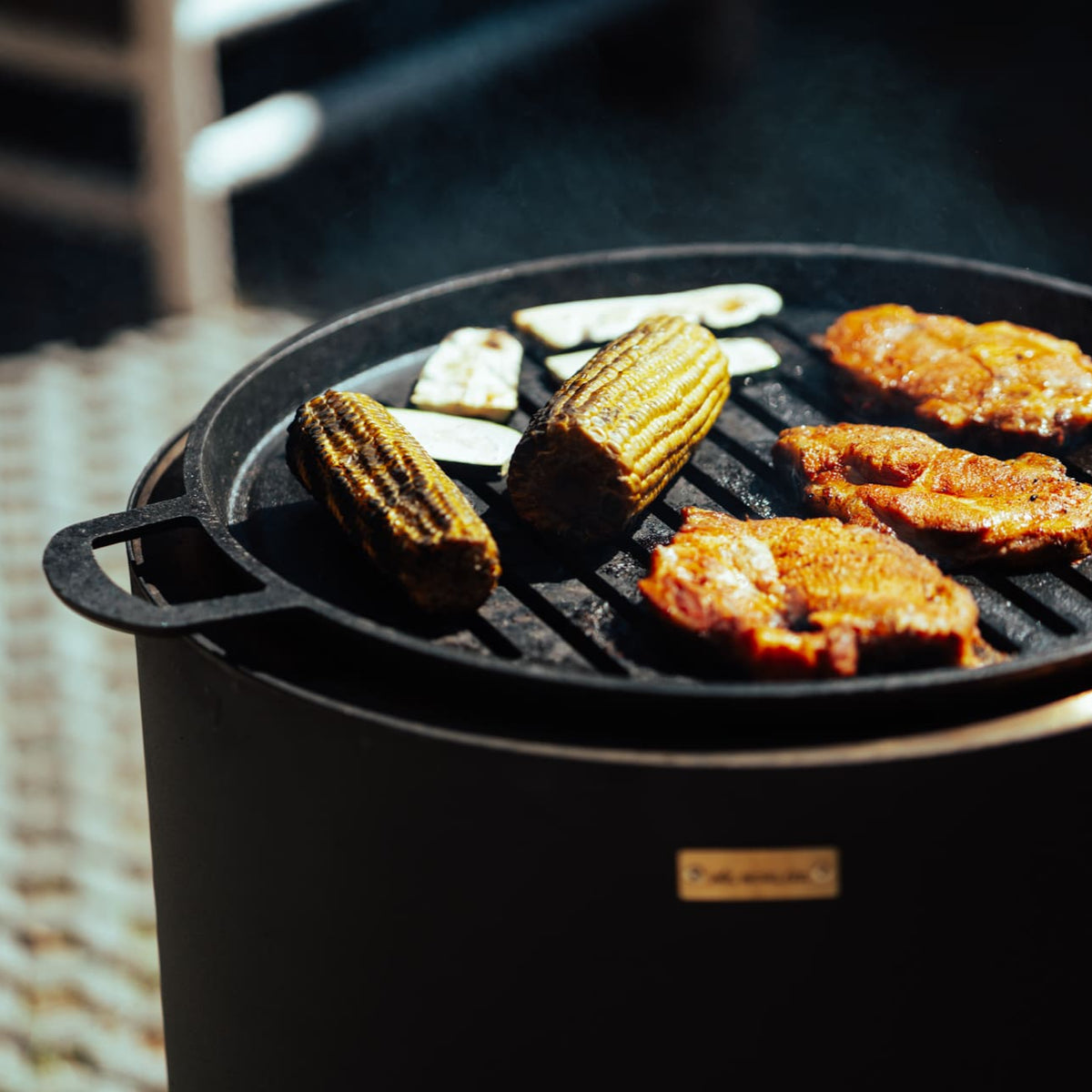 Grillgaller i gjutjärn Skara