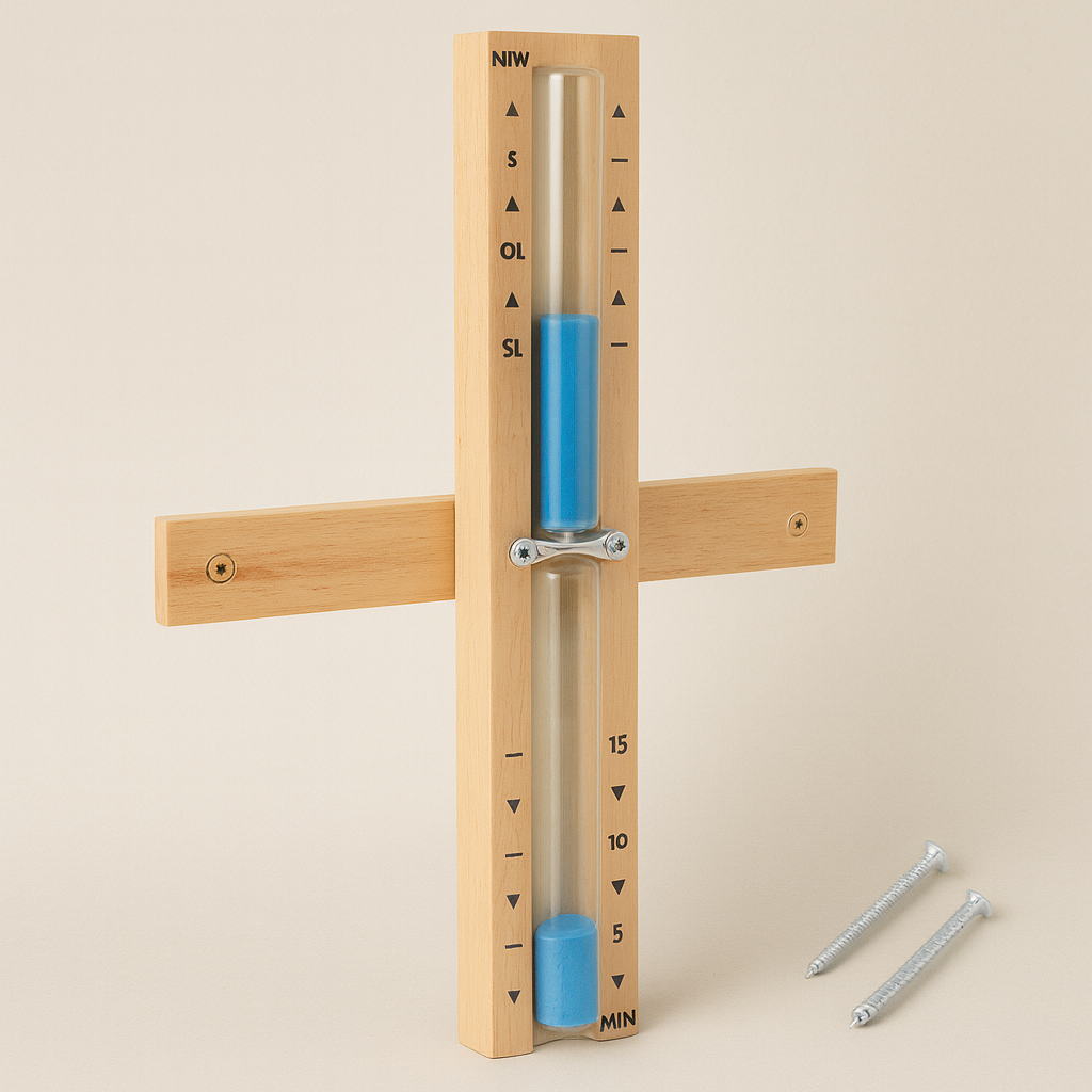 Bastutimglas, 15 minuter
