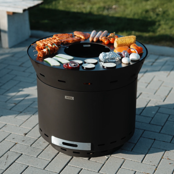 Set: Lunda + eldplatsbyggd grill