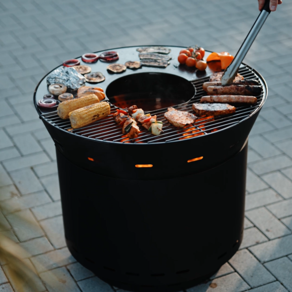 Grillgaller för Lunda-tillsats till eldplatta