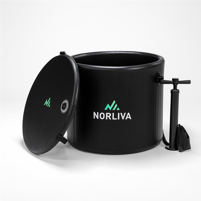 Uppblåsbar isbalja